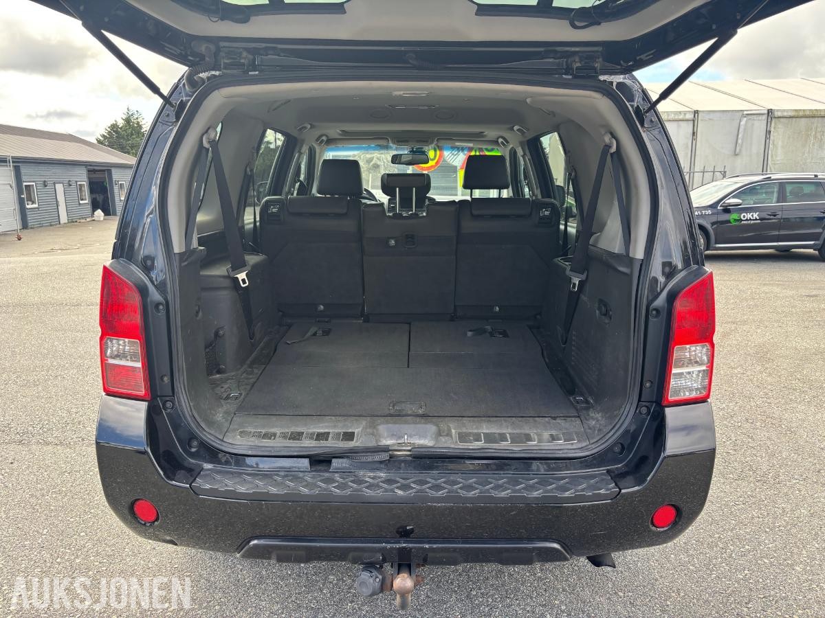 2012 NISSAN PATHFINDER 3.0-231 D 4X4 - 7SETER - AUTOMAT - BOSE - 196801km