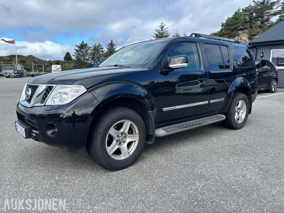 2012 NISSAN PATHFINDER 3.0-231 D 4X4 - 7SETER - AUTOMAT - BOSE - 196801km