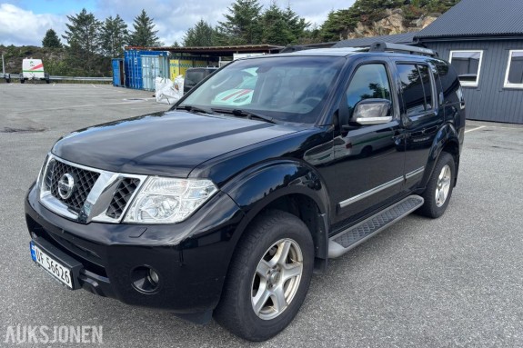 2012 NISSAN PATHFINDER 3.0-231 D 4X4 - 7SETER - AUTOMAT - BOSE - 196801km