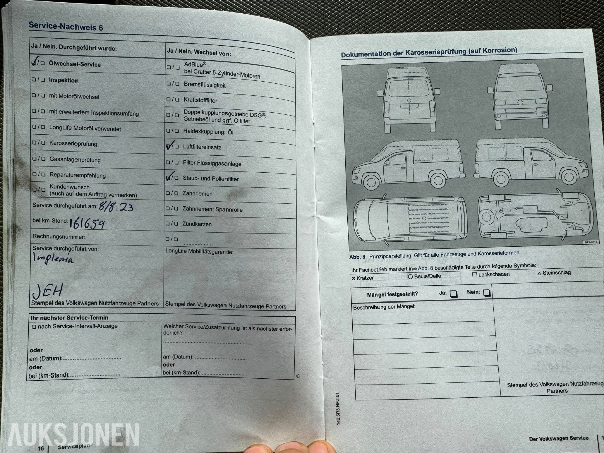 2014 Volkswagen CARAVELLE 2.0-102 D, 204471km, 1 EIER