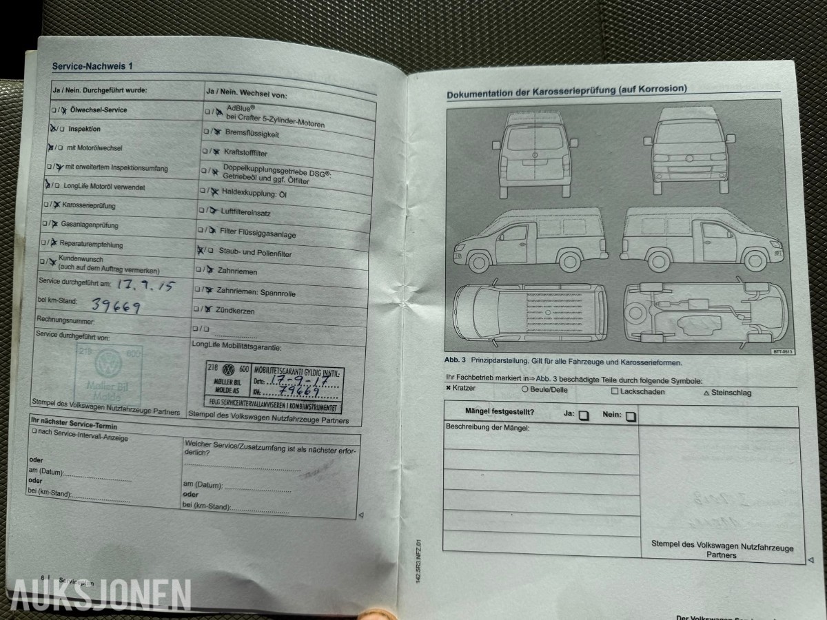2014 Volkswagen CARAVELLE 2.0-102 D, 204471km, 1 EIER