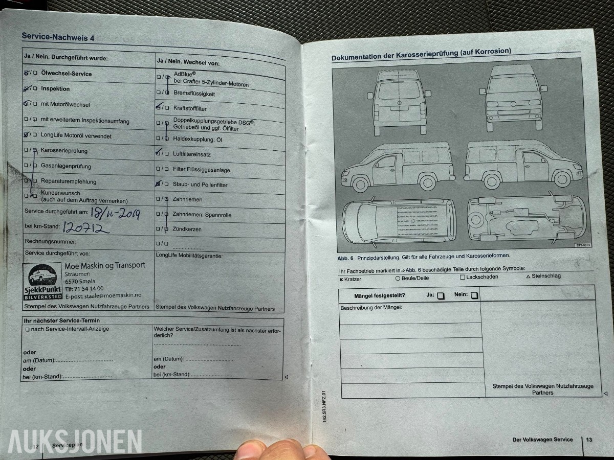 2014 Volkswagen CARAVELLE 2.0-102 D, 204471km, 1 EIER