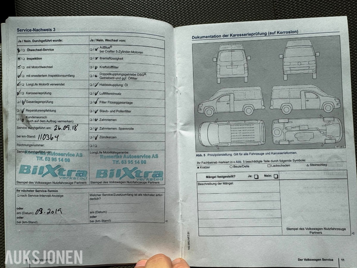 2014 Volkswagen CARAVELLE 2.0-102 D, 204471km, 1 EIER