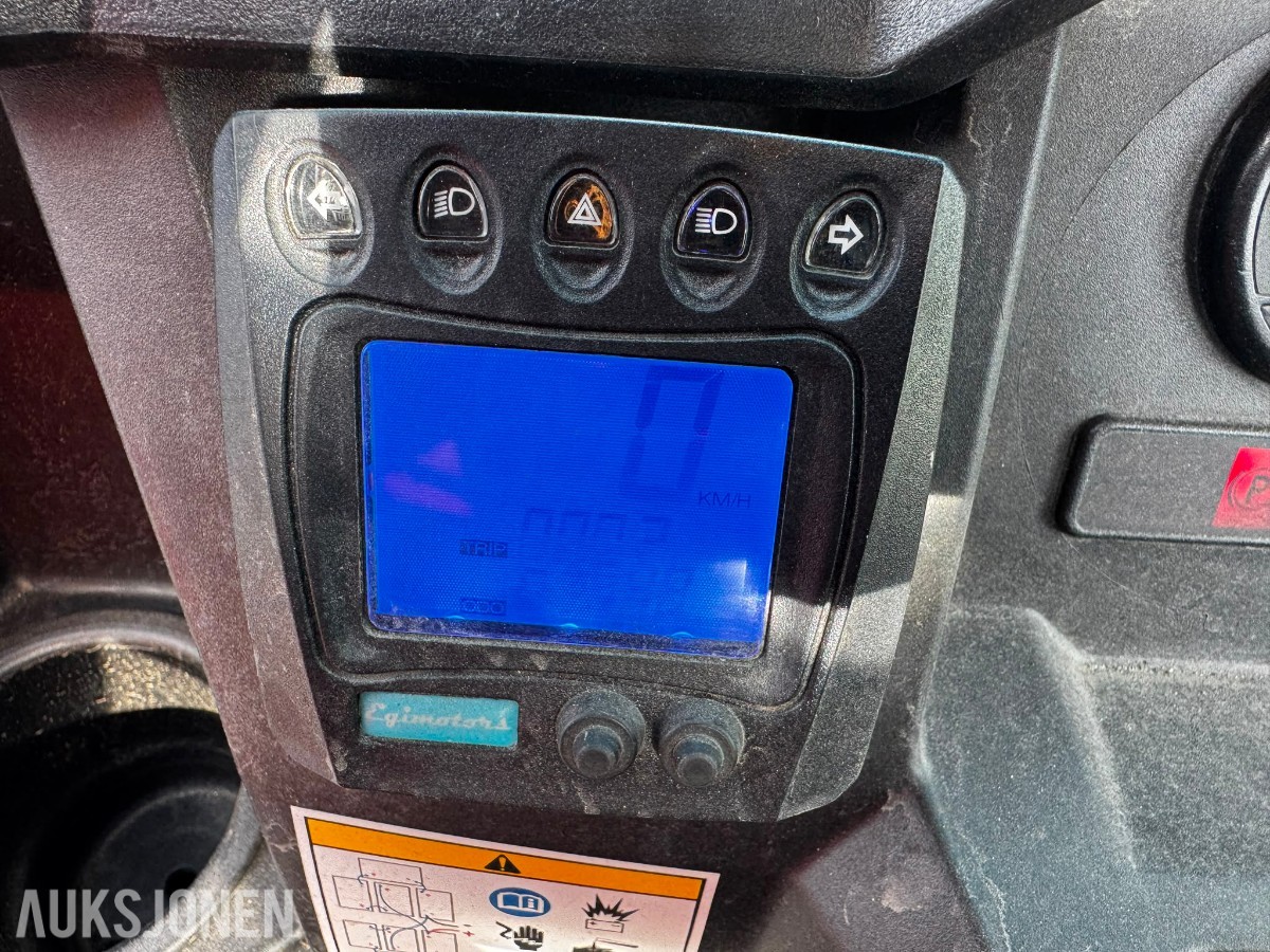 2017 Polaris Ranger EV – elektrisk arbeidsmaskin med firehjulstrekk, KUN 3548KM