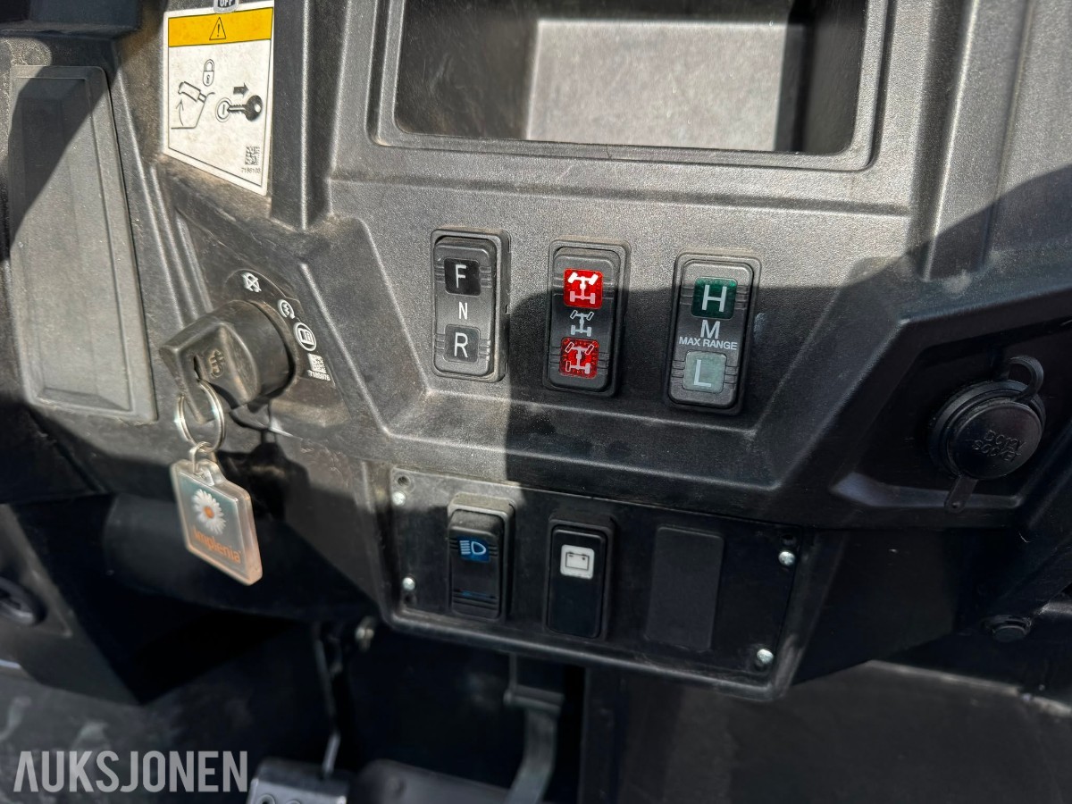2017 Polaris Ranger EV – elektrisk arbeidsmaskin med firehjulstrekk, KUN 3548KM