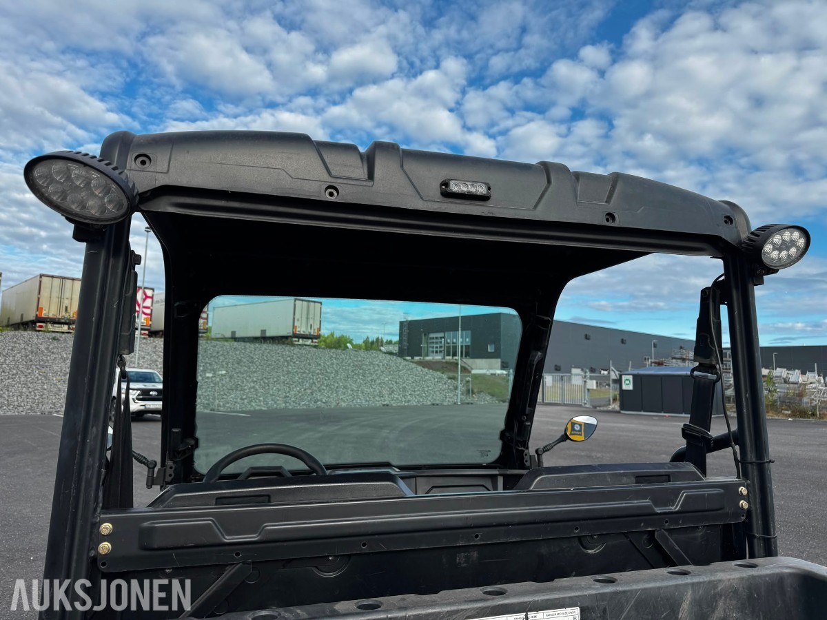 2017 Polaris Ranger EV – elektrisk arbeidsmaskin med firehjulstrekk, KUN 3548KM