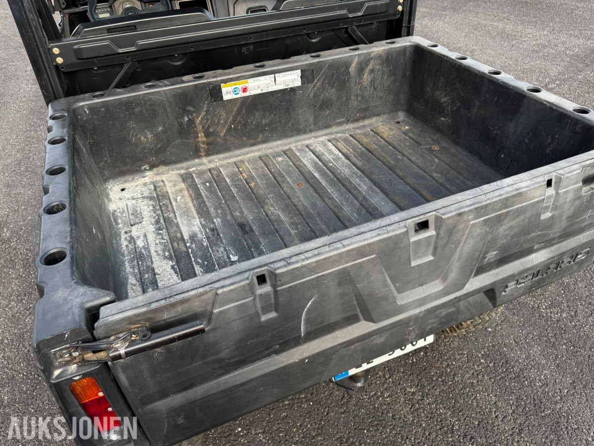 2017 Polaris Ranger EV – elektrisk arbeidsmaskin med firehjulstrekk, KUN 3548KM