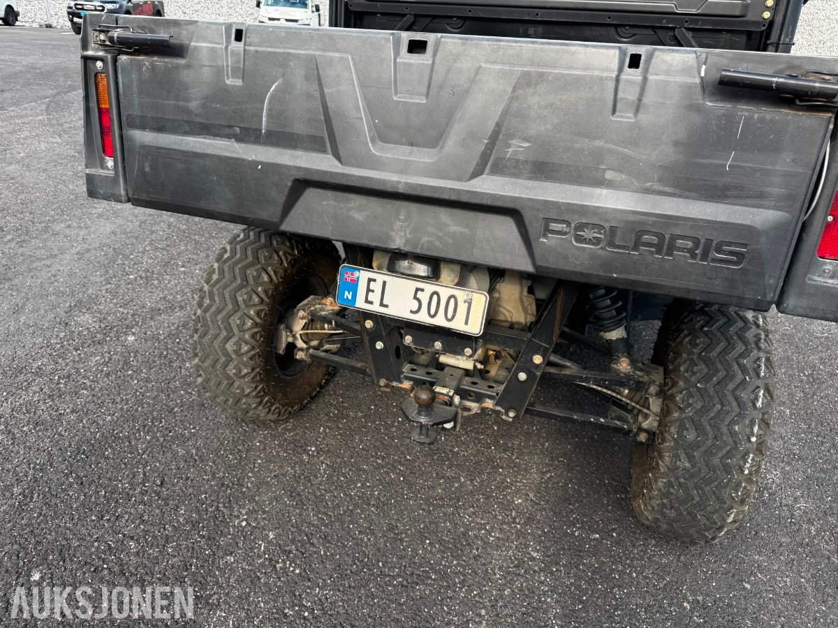 2017 Polaris Ranger EV – elektrisk arbeidsmaskin med firehjulstrekk, KUN 3548KM
