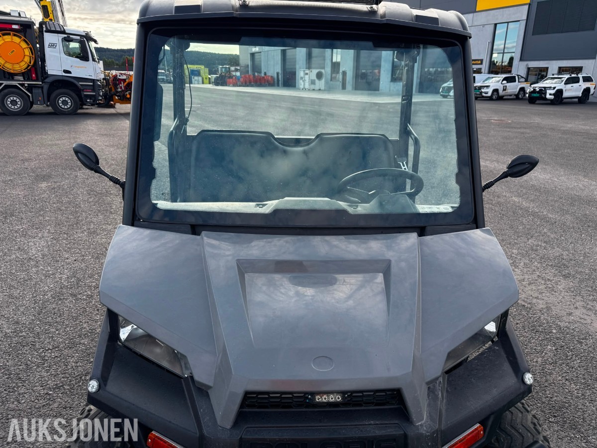 2017 Polaris Ranger EV – elektrisk arbeidsmaskin med firehjulstrekk, KUN 3548KM