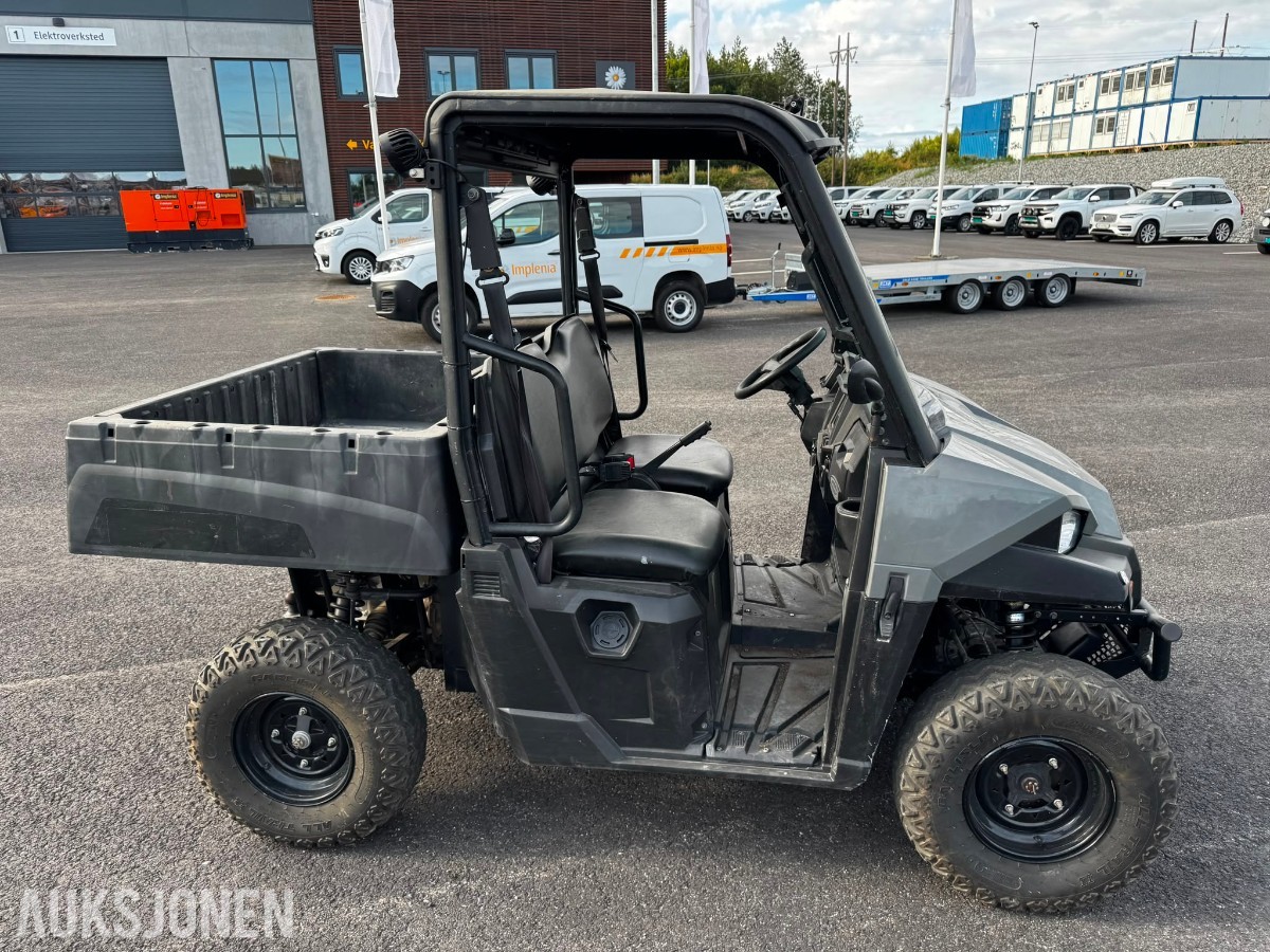 2017 Polaris Ranger EV – elektrisk arbeidsmaskin med firehjulstrekk, KUN 3548KM