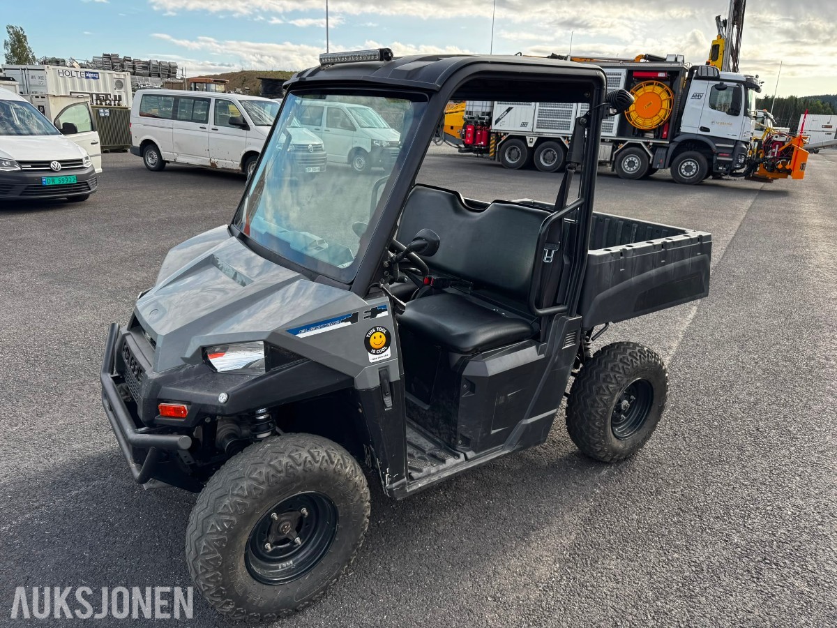 2017 Polaris Ranger EV – elektrisk arbeidsmaskin med firehjulstrekk, KUN 3548KM