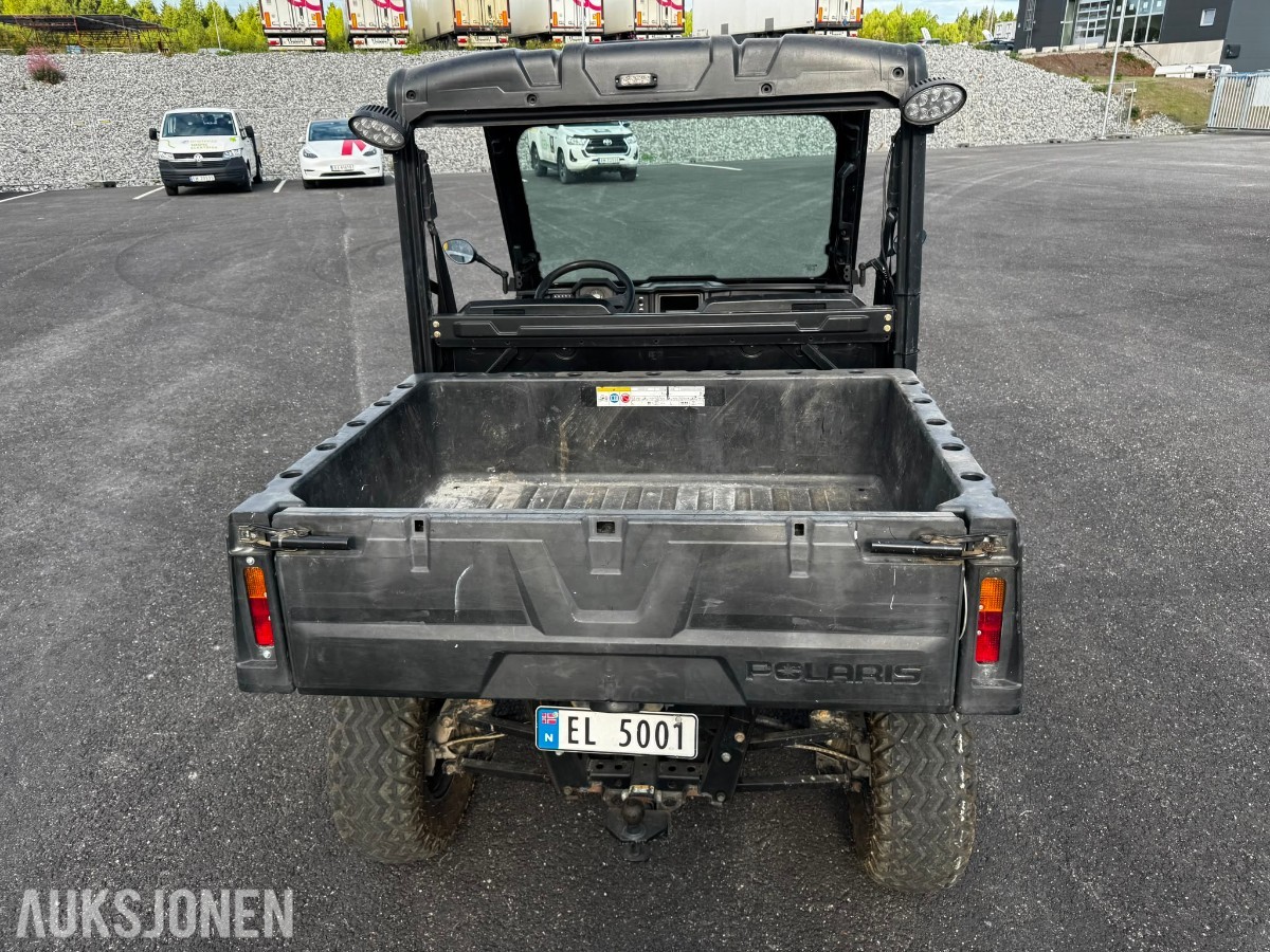 2017 Polaris Ranger EV – elektrisk arbeidsmaskin med firehjulstrekk, KUN 3548KM