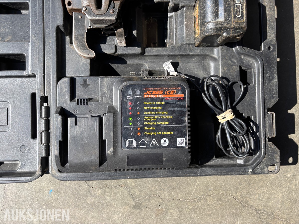 2stk MAX RB398 bindemaskiner for armeringsjern