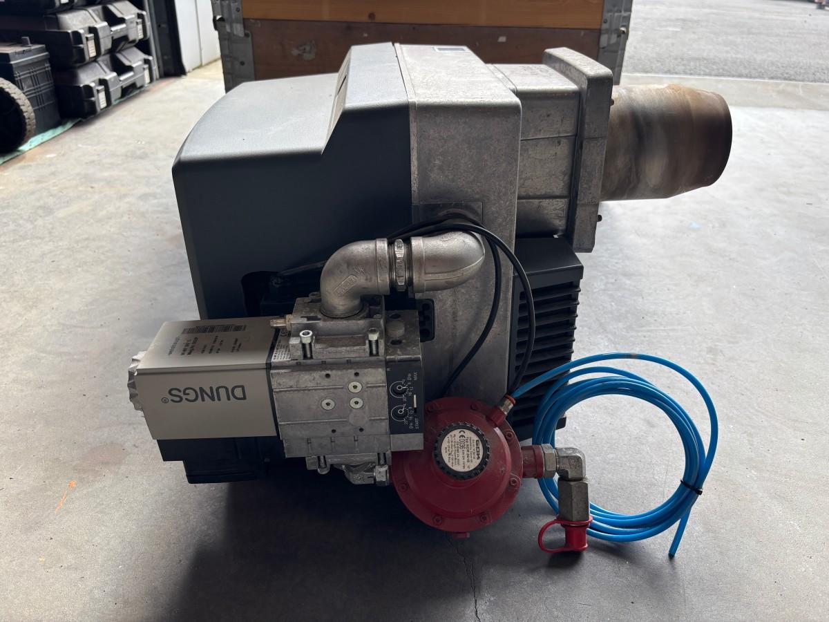 3stk Weishaupt WG20F/1-C LN gassbrenner for propan - 80-200kW