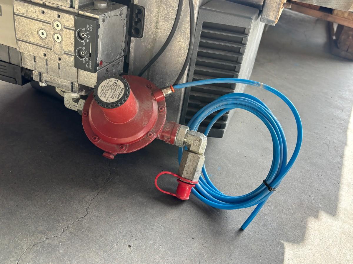 3stk Weishaupt WG20F/1-C LN gassbrenner for propan - 80-200kW