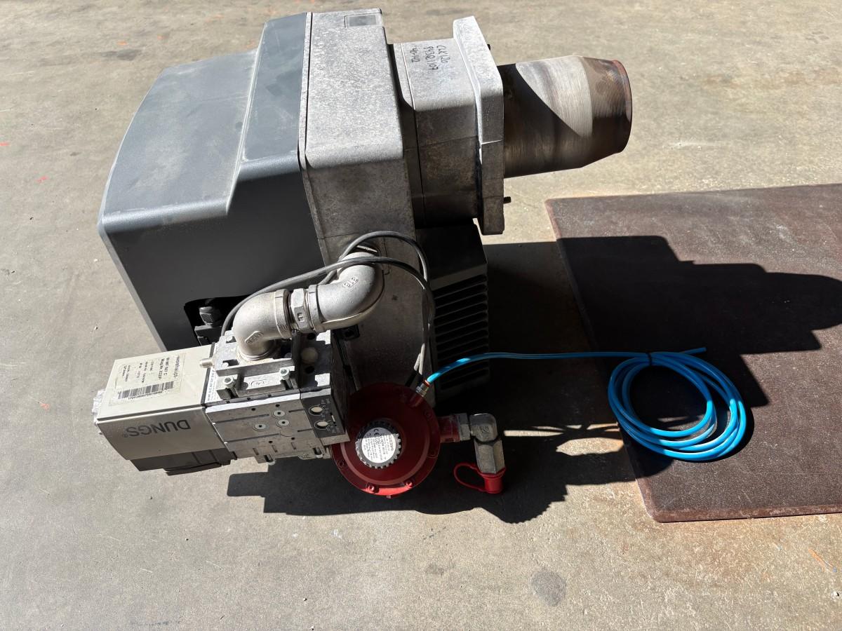 3stk Weishaupt WG20F/1-C LN gassbrenner for propan - 80-200kW