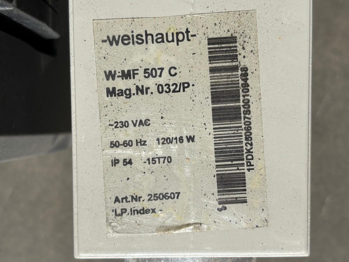 3stk Weishaupt WG20F/1-C LN gassbrenner for propan - 80-200kW