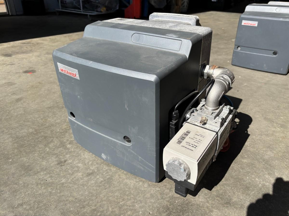 3stk Weishaupt WG20F/1-C LN gassbrenner for propan - 80-200kW