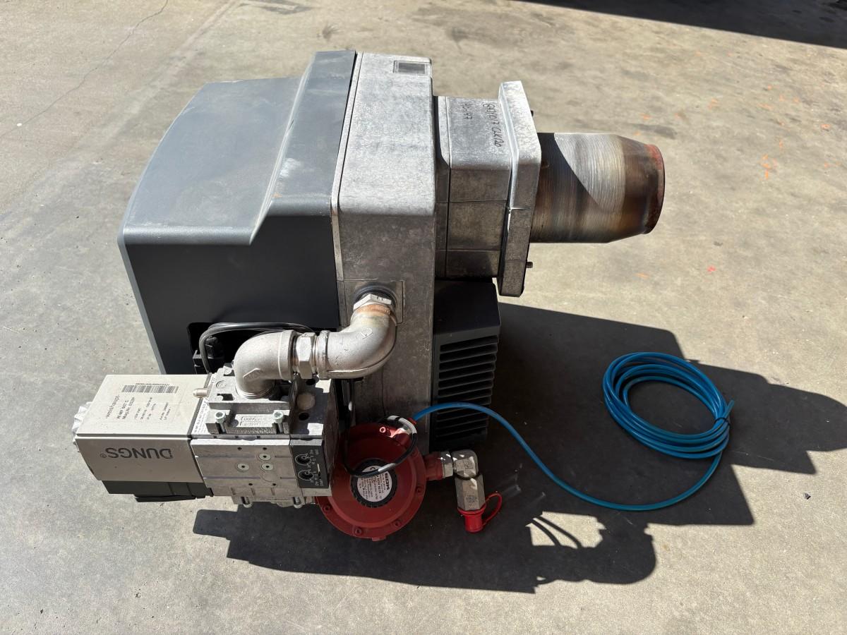 3stk Weishaupt WG20F/1-C LN gassbrenner for propan - 80-200kW