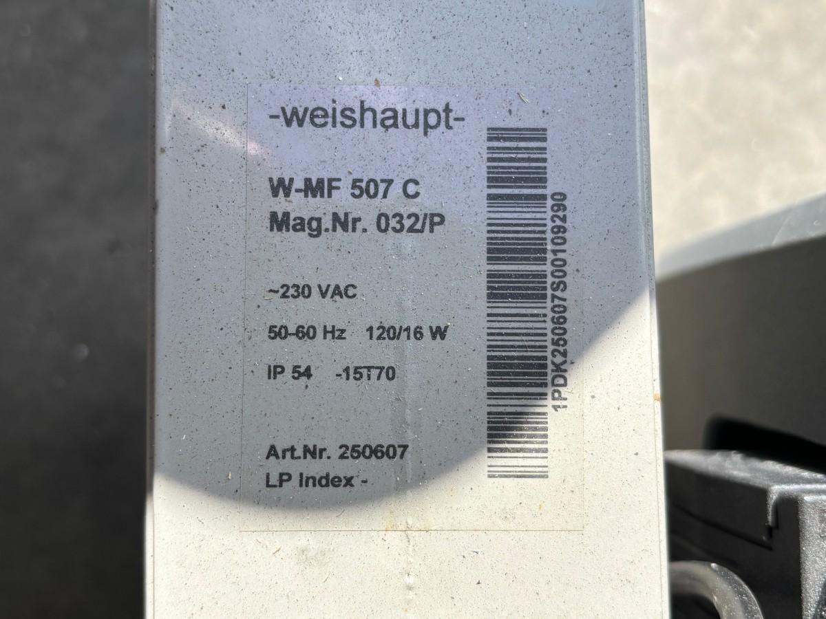 3stk Weishaupt WG20F/1-C LN gassbrenner for propan - 80-200kW