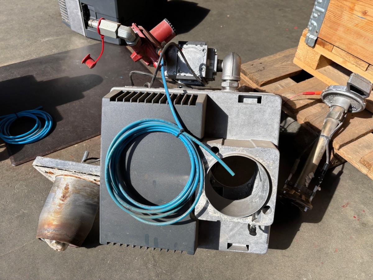 3stk Weishaupt WG20F/1-C LN gassbrenner for propan - 80-200kW