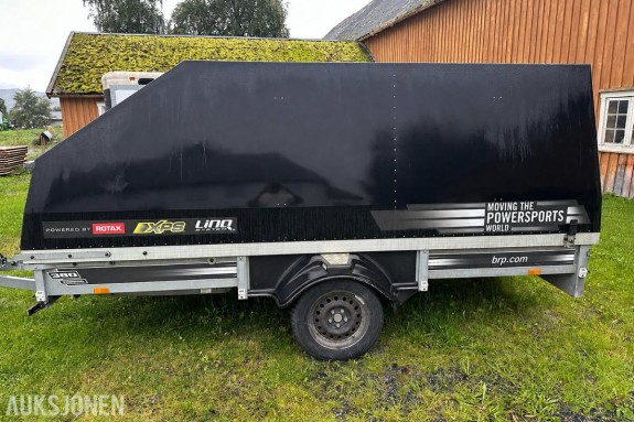 2019 Tiab BRP CARRIER 380 TX scooterhenger med hel kåpe – 1260 kg
