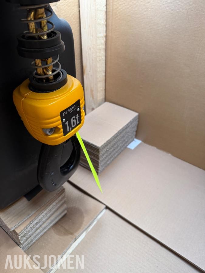 2019 NY Demag DC-ProDC 15 elektrisk kjettingtalje – 1,6 tonn – 2019