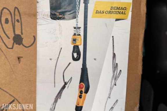 2019 NY Demag DC-ProDC 15 elektrisk kjettingtalje – 1,6 tonn – 2019