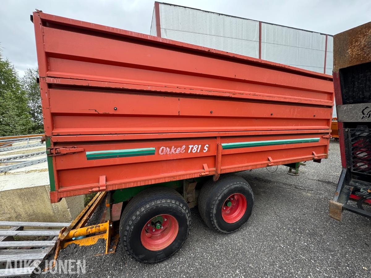 1988 Orkel T81 S traktorhenger / 2 akslet 