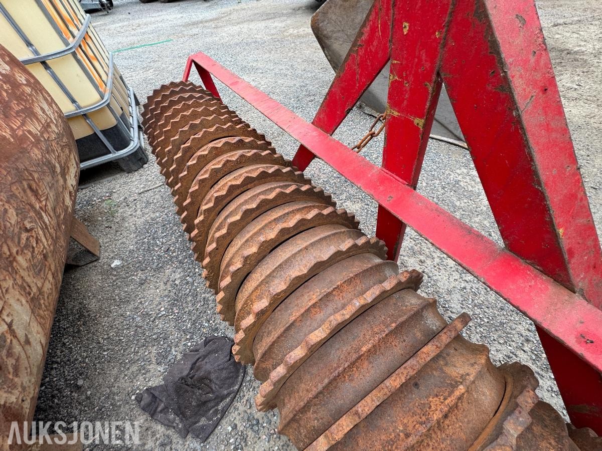 Åkertrommel 261 cm bredde