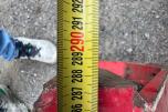 Åkertrommel 261 cm bredde  
