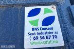 15 fot BNS 10-C13-LC sagcontainer med Ernex gjerdesag