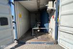 15 fot BNS 10-C13-LC sagcontainer med Ernex gjerdesag