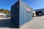 15 fot BNS 10-C13-LC sagcontainer med Ernex gjerdesag