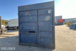 15 fot BNS 10-C13-LC sagcontainer med Ernex gjerdesag