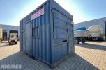 15 fot BNS 10-C13-LC sagcontainer med Ernex gjerdesag