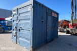 15 fot BNS 10-C13-LC sagcontainer med Ernex gjerdesag