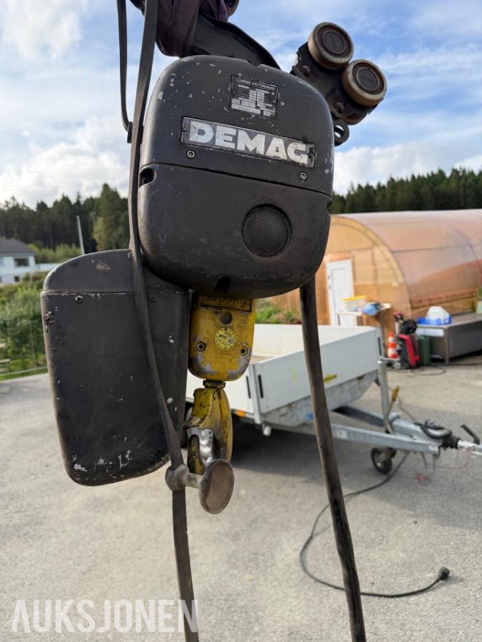 DEMAG elektrisk kjettingtalje 500/1.000 kg
