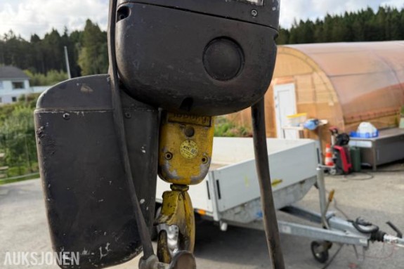 DEMAG elektrisk kjettingtalje 500/1.000 kg