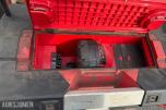 Milwaukee verktøypakke – M18 batterier, radio, vinkelsliper m.m. – deler/reparasjon