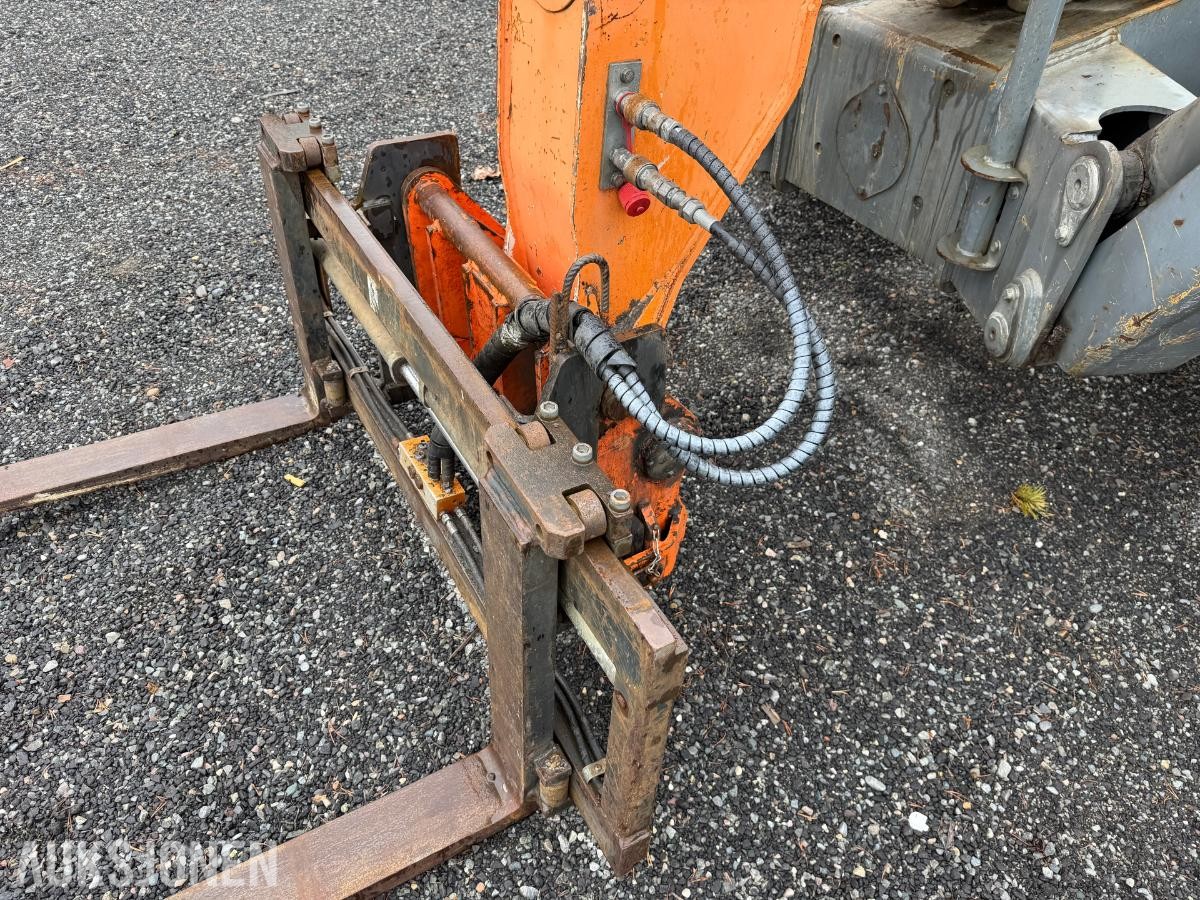 2008 JLG 4017 PS teleskoptruck med gafler og skuff