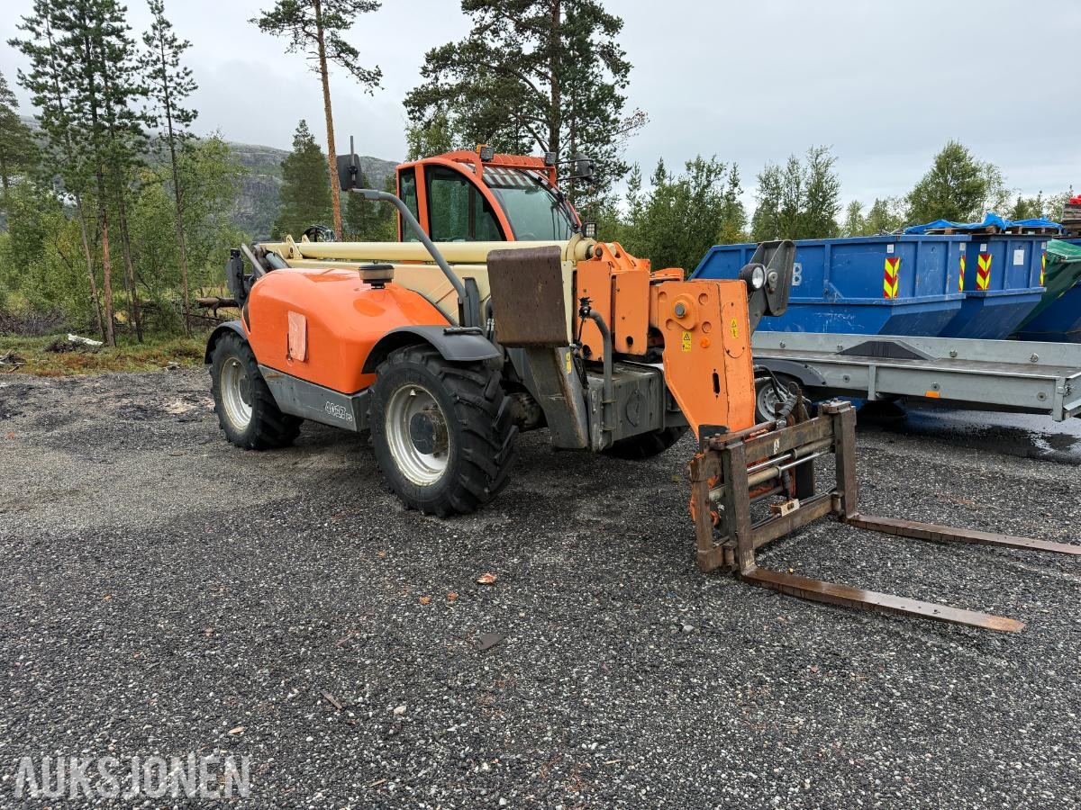 2008 JLG 4017 PS teleskoptruck med gafler og skuff