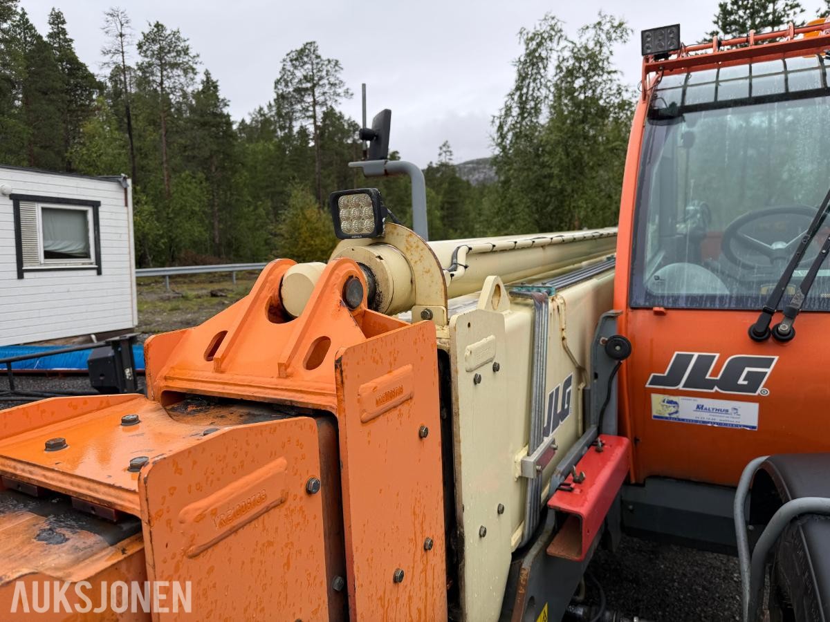 2008 JLG 4017 PS teleskoptruck med gafler og skuff