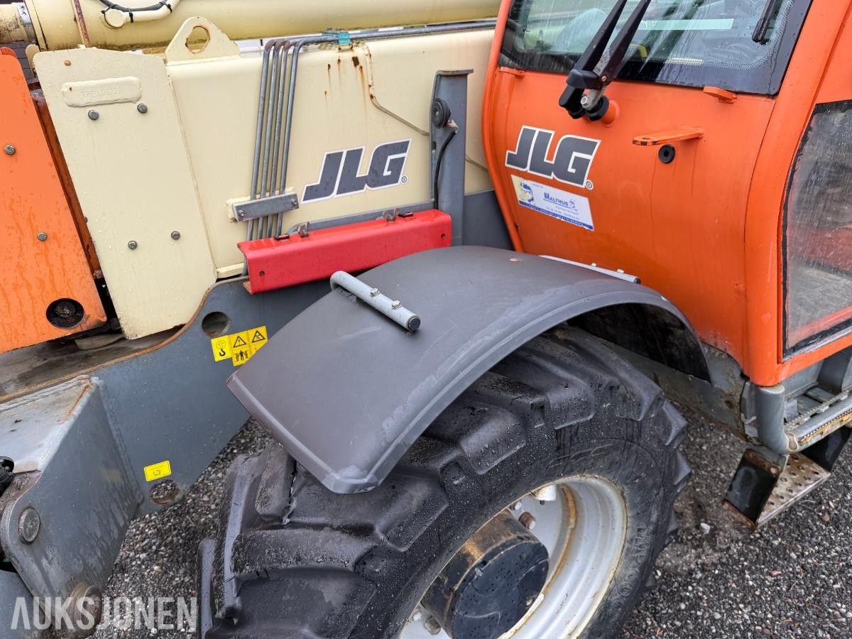 2008 JLG 4017 PS teleskoptruck med gafler og skuff