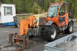 2008 JLG 4017 PS teleskoptruck med gafler og skuff