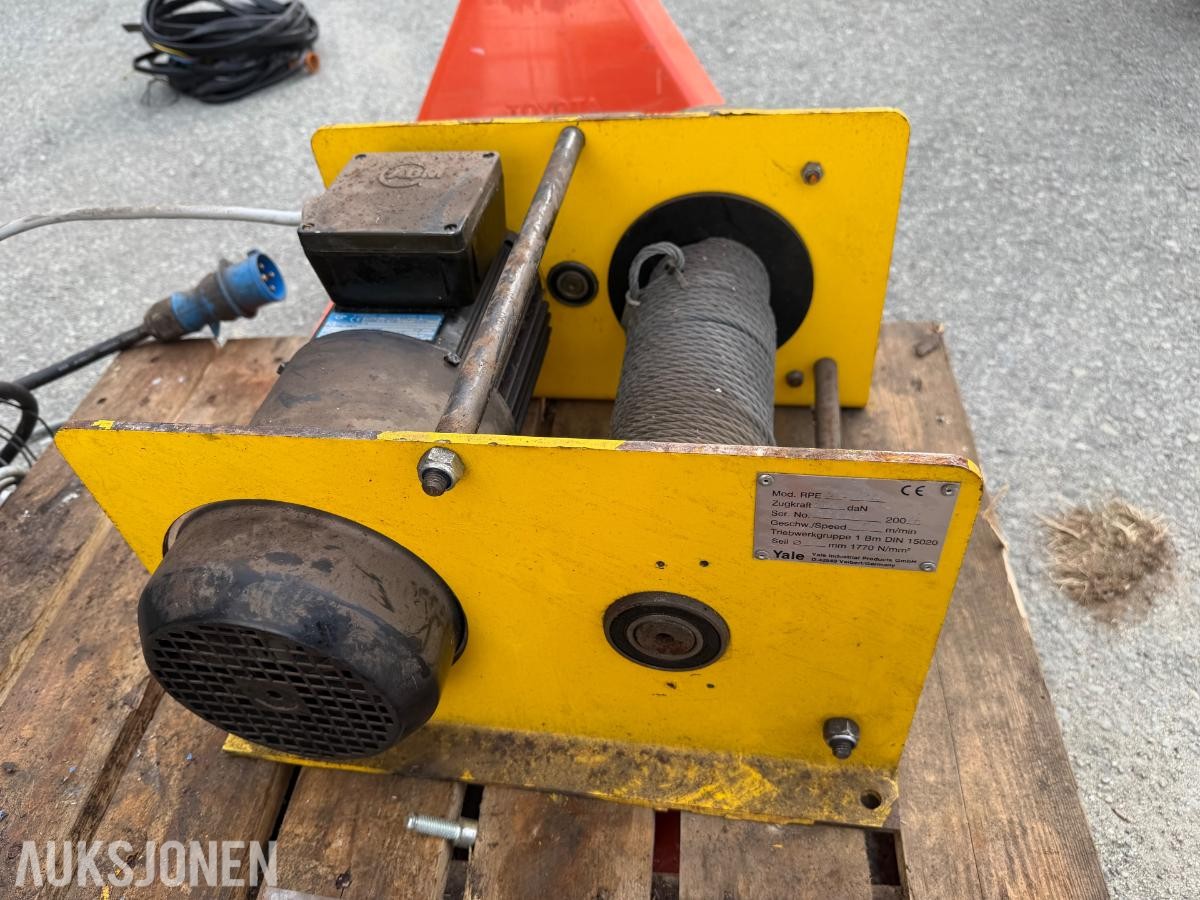 2004 Yale RPE 5-12 elektrisk wirevinsj – 500 kg – 12 m/min
