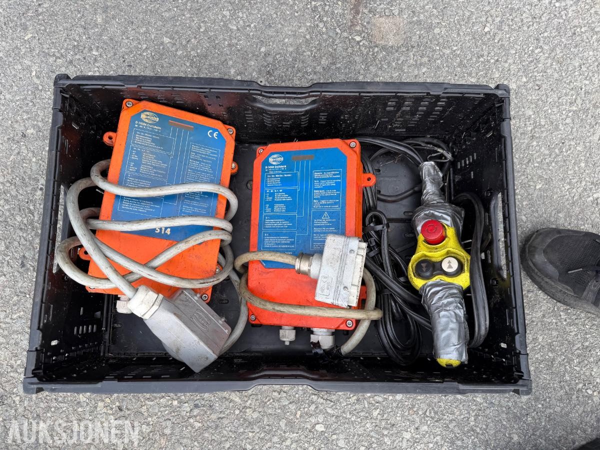 DEMAG DKUN 5-500 elektrisk kjettingtalje – 500 kg – 13 m