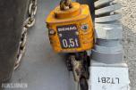 DEMAG DKUN 5-500 elektrisk kjettingtalje – 500 kg – 13 m