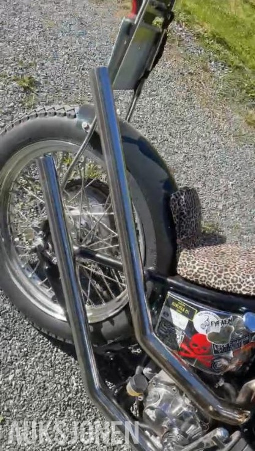 1972 Harley-Davidson FLH shovelhead stivramme