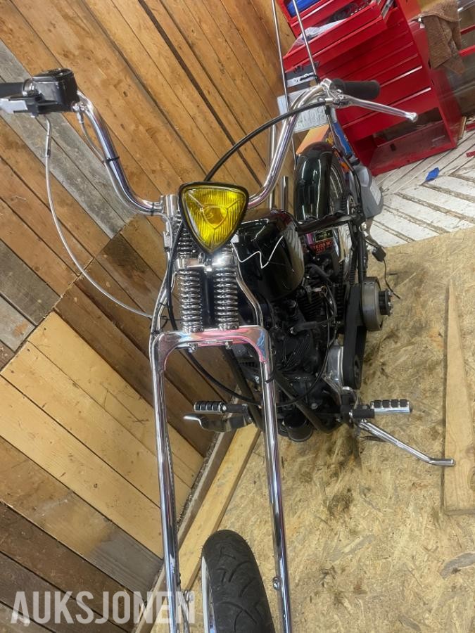 1972 Harley-Davidson FLH shovelhead stivramme